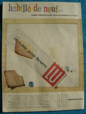 Publicité Papier - Biscuits