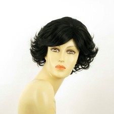 short wig for women curly dark brown ref MATHILDE 2 PERUK
