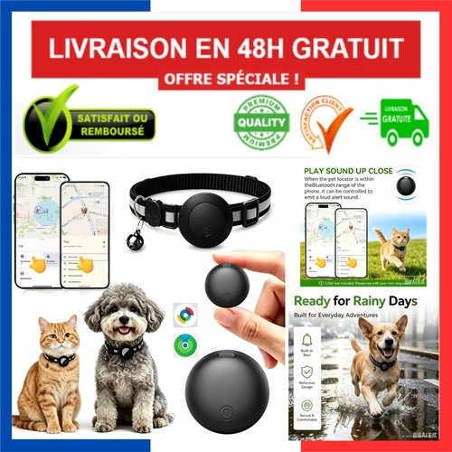 Traceur gps chat - traceur,