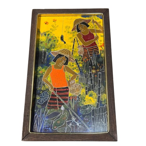 Vintage penchun signed asian - signed,