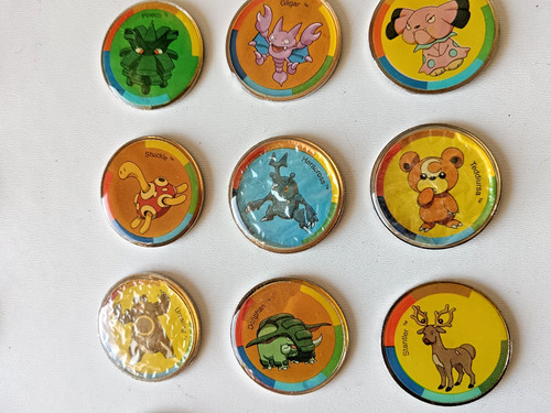 Lot jetons métal - 36,