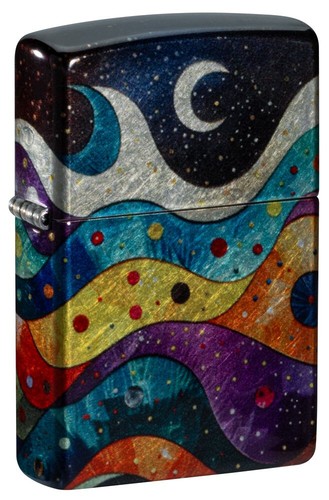 Zippo briquet tumbled - tumbled, chrome