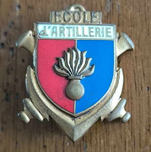 Insigne ecole artillerie - insigne, /