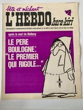Hara Kiri Hebdo N°30 du