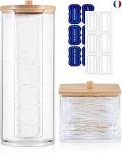 2 Pièces Porte Coton Tige