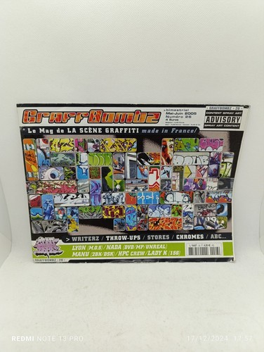Graffiti magazine graffbombz - graffiti,