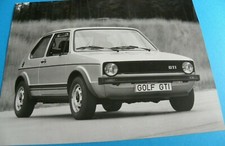 Photo presse VOLKSWAGEN  VW GOLF GTI g04