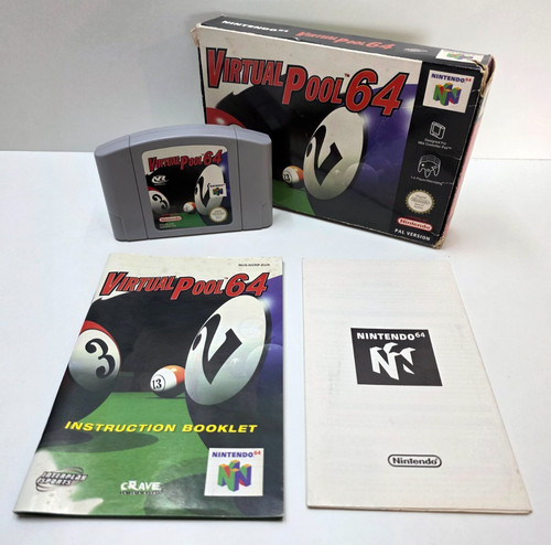 Virtual pool nintendo 64 - virtual,