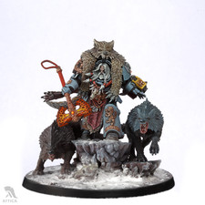Figurine peinte Logan Grimnar Space Wolves Warhammer 40k prévente | Art