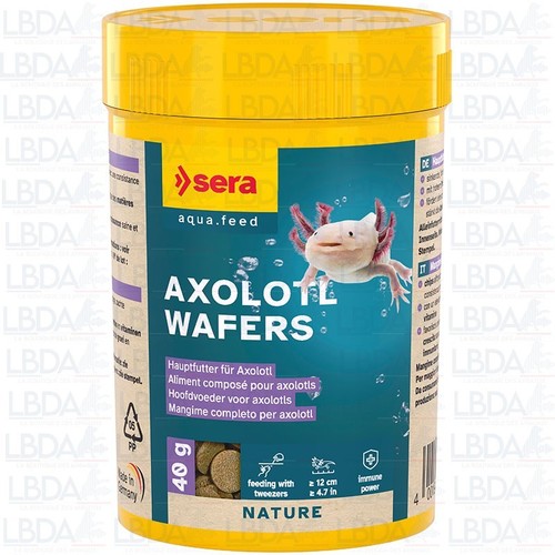 Sera axolotl wafers - sera,
