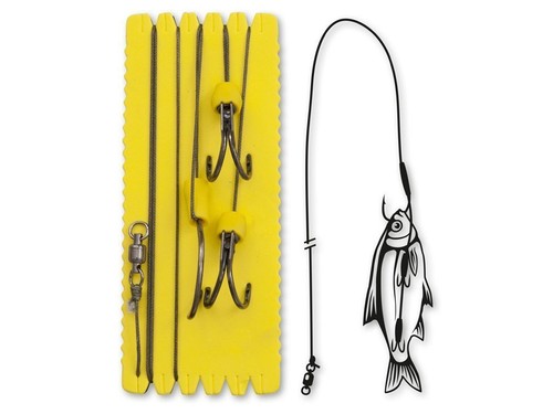 Black cat big bait - black, rig