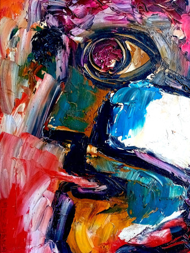 Tableau art brut - art,