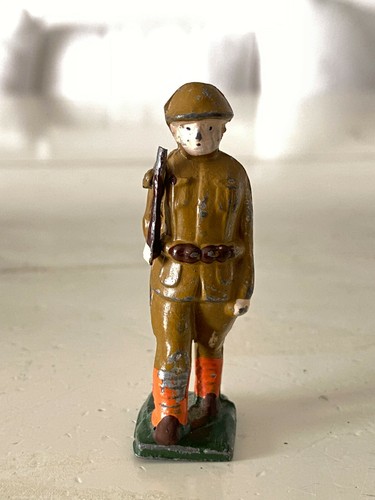 Antique wwi toy soldier - antique,