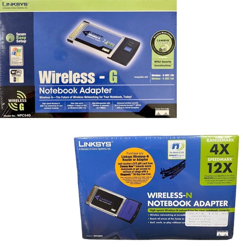 Linksys wireless pcmcia - 2x,