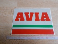 Autocollant vintage AVIA