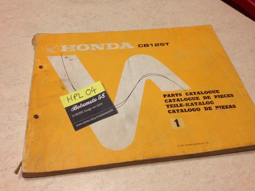 Honda cb125t cb125 - t, cb