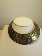 collier esclave tour de cou laiton et cuivre