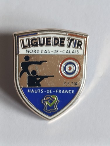 Pin ligue tir - pin's, haut
