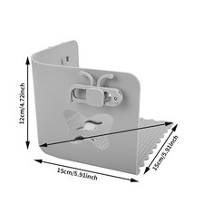 (gris)4pcs Supports De Draps