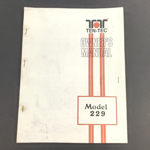 Vintage original ten - original, ten-tec