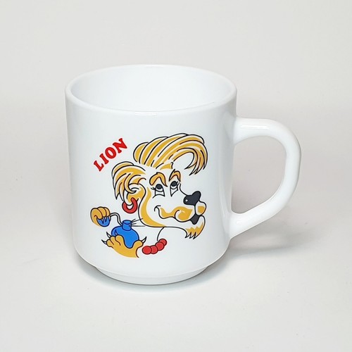 Ancien mug tasse lion - ancien,