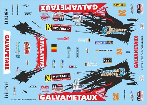 Decals ford fiesta wrc - wrc,