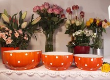 Rares 3 saladiers Digoin