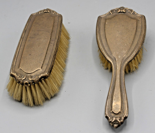 Anciennes brosse argent - anciennes, en