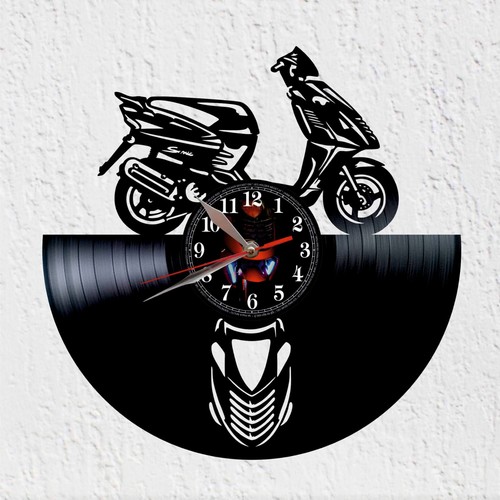 Horloge murale disque vinyle