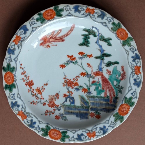 Assiette kakiemon porcelaine - assiette,