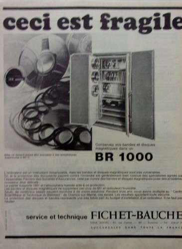 Publicite coffre fort fichet - coffre,