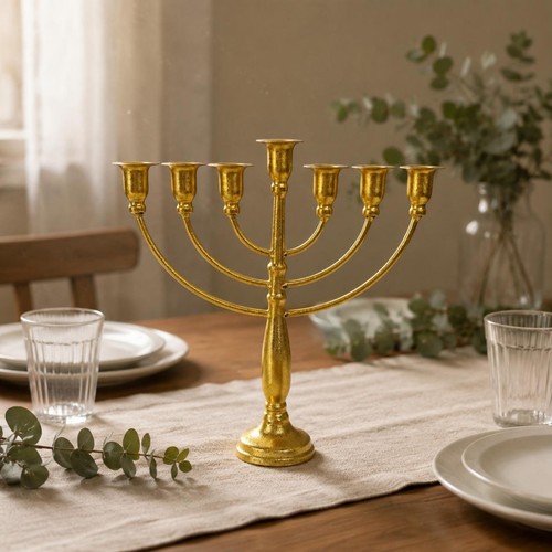 Menorah branches vintage - menorah,