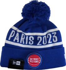 Chapeau Bobble Des Jeux NBA De Paris Des Detroit Pistons New Era