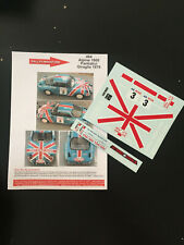 DECALS 1/24 ALPINE RENAULT A110 PANCIATICI RONDE DE LA GIRAGLIA 1976 RALLYE