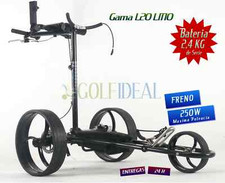 CARRO DE GOLF ELECTRICO L20 LITIO 1,4KG FRENO ENT 24H ELECTRIC GOLF TROLLEY 