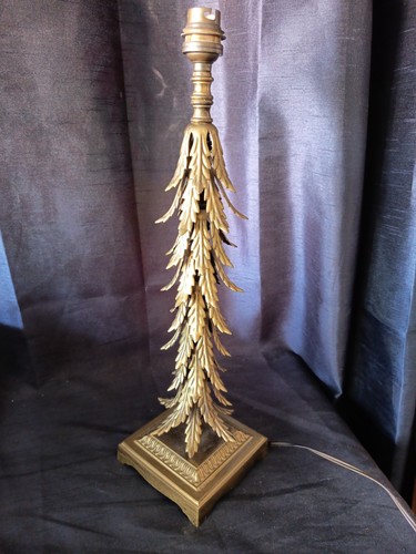 Ancien pied lampe - ancien,