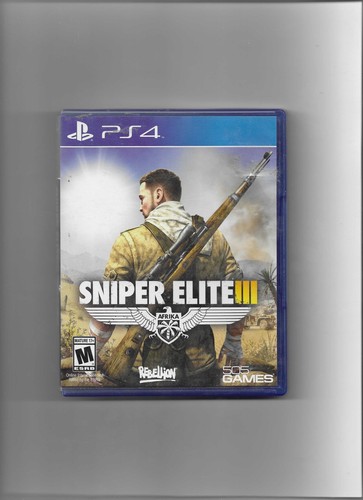 Playstation sniper elite - playstation, 4-sniper