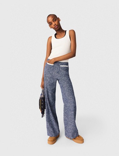 415 maje tweed - trousers, |