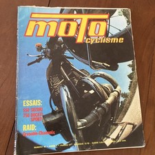 Revue moto Cyclisme N° 45 1973 Suzuki GT550 Ducati 750 sport Ceriani Eléphant