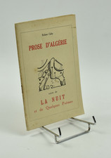 Prose algérie nuit et - d'algérie/la,