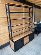 Bibliothèque industrielle 2 corps SUR MESURE