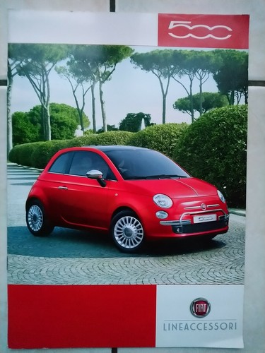 Brochure accessoires fiat 500 - brochure,