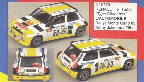 Kit renault turbo 53 - renault, 5