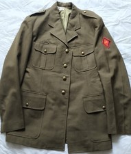 veste militaire uniforme S/ officier 53 RA Artillerie Indochine Algérie