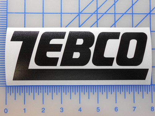 Zebco logo décalque - zebco,