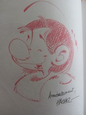 bd dédicacée par HACHEL non nominative