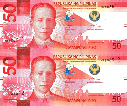 Philippines pesos 2024 - philippines, 2x