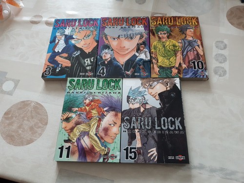 Lot mangas saru lock - mangas,