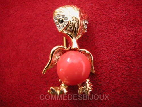 Broche oisillon tombé du - "oisillon,
