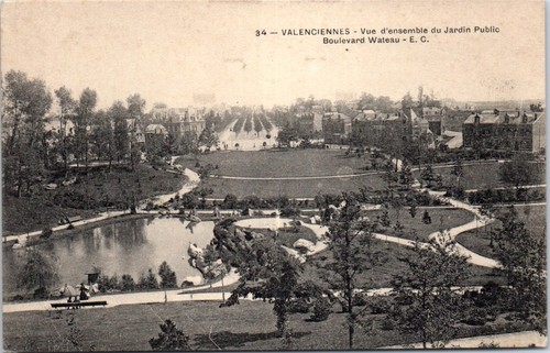 Valenciennes carte postale - valenciennes,